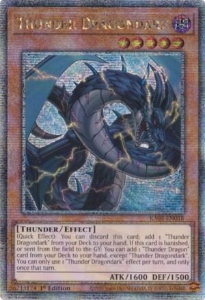 Thunder Dragondark - RA03-EN018 (Quarter Century Secret Rare)