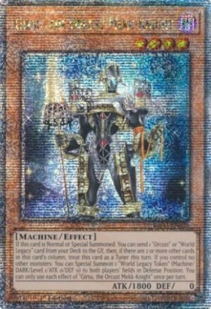 Girsu, the Orcust Mekk-Knight - RA03-EN026 (Quarter Century Secret Rare)