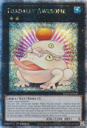 Toadally Awesome - RA03-EN040 (Quarter Century Secret Rare)