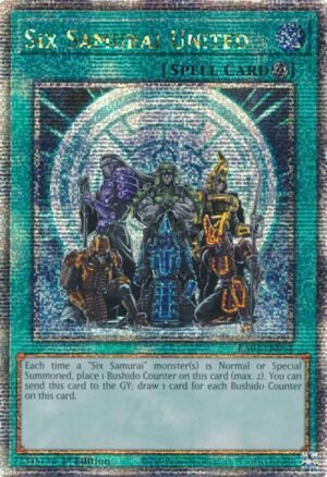 Six Samurai United - RA03-EN054 (Quarter Century Secret Rare)