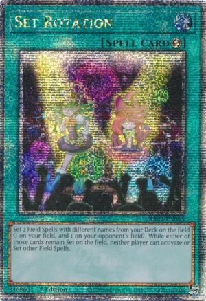 Set Rotation - RA03-EN065 (Quarter Century Secret Rare)