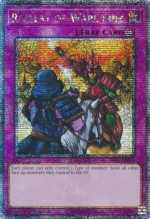 Rivalry of Warlords - RA03-EN075 (Quarter Century Secret Rare)