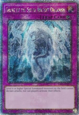 Grave of the Super Ancient Organism - RA03-EN077 (Quarter Century Secret Rare)