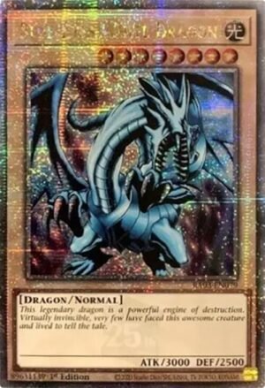 Blue-Eyes White Dragon - RA03-EN079 (Quarter Century Secret Rare)