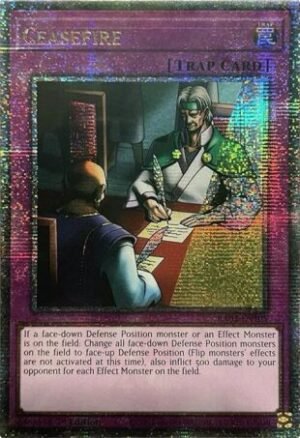 Ceasefire - RA03-EN105 (Quarter Century Secret Rare)