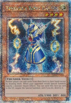 Thunder King Rai-Oh - RA03-EN206 (Quarter Century Secret Rare)