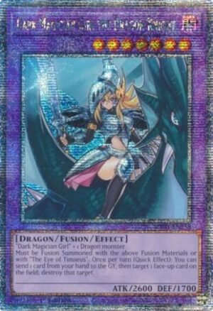 Dark Magician Girl the Dragon Knight - RA03-EN258 (Quarter Century Secret Rare)