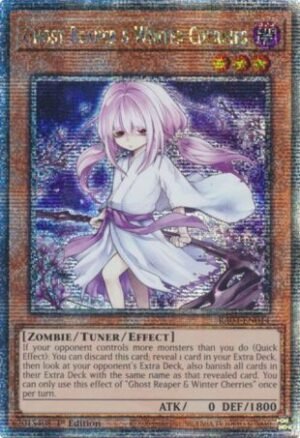 Ghost Reaper & Winter Cherries - RA03-EN014 (Quarter Century Secret Rare)