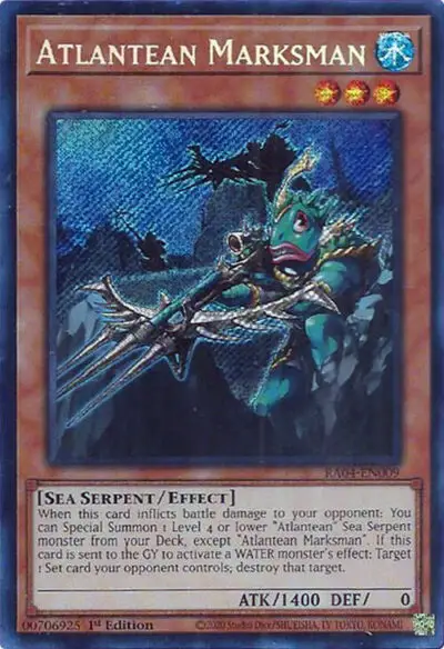 Atlantean Marksman - RA04-EN009 (Secret Rare)