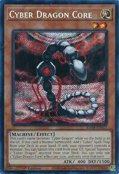 Cyber Dragon Core - RA04-EN013 (Secret Rare)
