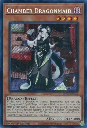 Chamber Dragonmaid - RA04-EN032 (Secret Rare)