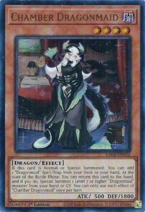 Chamber Dragonmaid - RA04-EN032 (Ultra Rare)