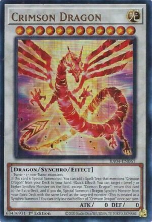 Crimson Dragon - RA04-EN061 (Ultra Rare)