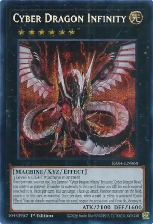 Cyber Dragon infinity - RA04-EN068 (Secret Rare)
