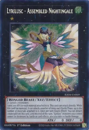 Lyrilusc - Assembled Nightingale - RA04-EN069 (Secret Rare)