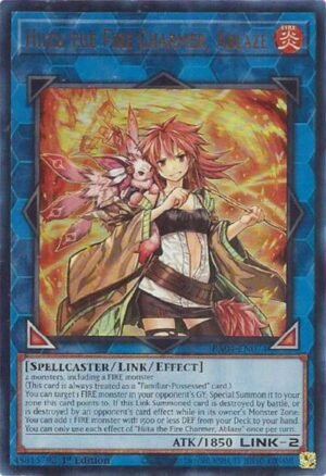 Hiita the Fire Charmer, Ablaze - RA04-EN074 (Ultra Rare)