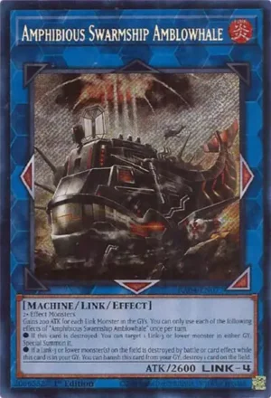 Amphibious Swarmship Amblowhale - RA04-EN077 (Secret Rare)