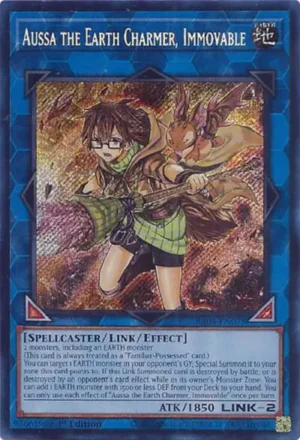 Aussa the Earth Charmer, Immovable - RA04-EN078 (Secret Rare)