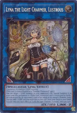 Lyna the Light Charmer, Lustrous - RA04-EN081 (Secret Rare)