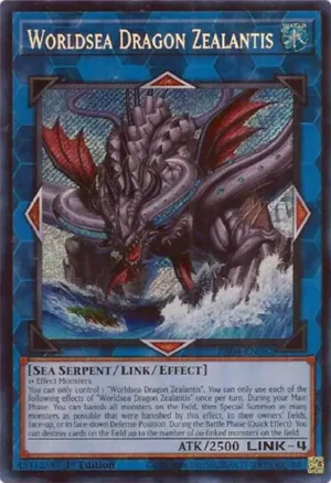 Worldsea Dragon Zealantis - RA04-EN082 (Secret Rare)
