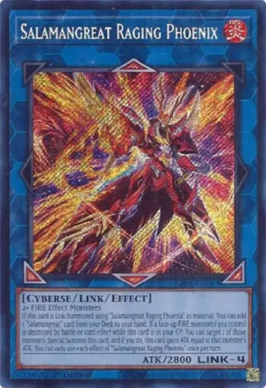 Salamangreat Ragin Phoenix - RA04-EN083 (Secret Rare)