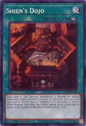 Shien's Dojo - RA04-EN088 (Secret Rare)