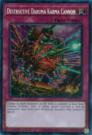 Destructive Daruma Karma Cannon - RA04-EN103 (Secret Rare)