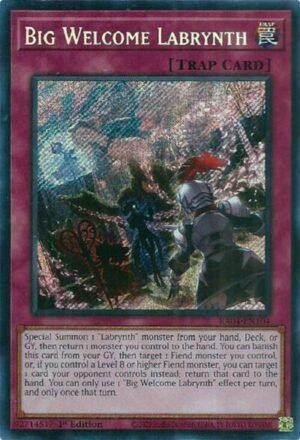 Big Welcome Labrynth - RA04-EN104 (Secret Rare)