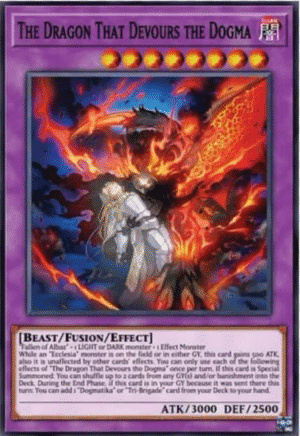 The Dragon that Devours the Dogma - CH01-EN041 (Ultra Rare)