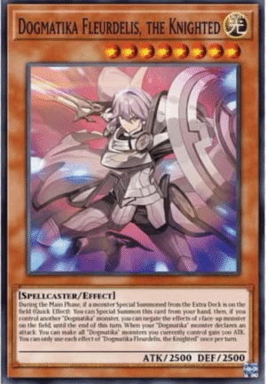 Dogmatika Fleurdelis, the Knighted - CH01-EN015 (alternative Art) (Ultra Rare)