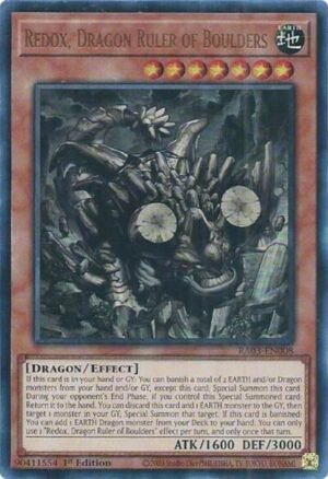 Redox, Dragon Ruler of Boulders - RA03-EN008 (Ultra Rare)