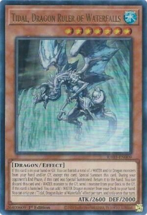 Tidal, Dragon Ruler of Waterfalls - RA03-EN009 (Ultra Rare)