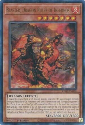 Blaster, Dragon Ruler of Infernos - RA03-EN010 (Ultra Rare)