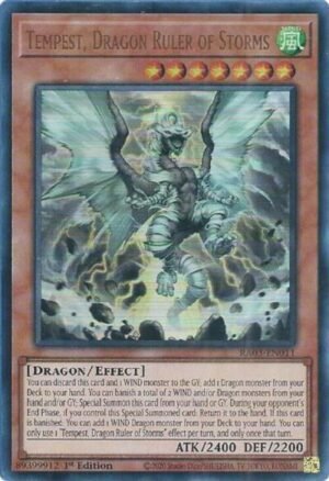 Tempest, Dragon Ruler of Storms - RA03-EN011 (Ultra Rare)