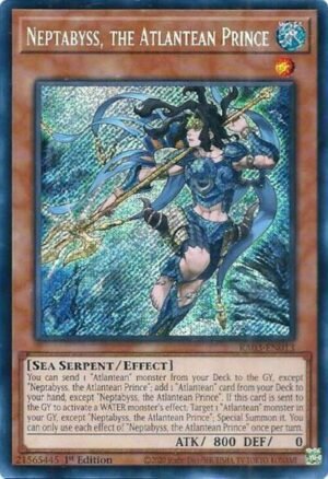 Neptabyss, the Atlantean Prince - RA03-EN013 (Secret Rare)