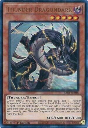 Thunder Dragondark - RA03-EN018 (Ultra Rare)