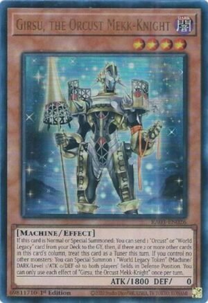 Girsu, the Orcust Mekk-Knight - RA03-EN026 (Ultra Rare)