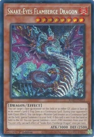 Snake-Eyes Flamberge Dragon - RA03-EN033 (Secret Rare)