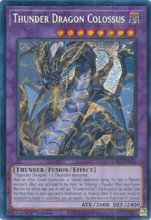 Thunder Dragon Colossus - RA03-EN036 (Secret Rare)