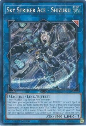 Sky Striker Ace - Shizuku - RA03-EN043 (Secret Rare)