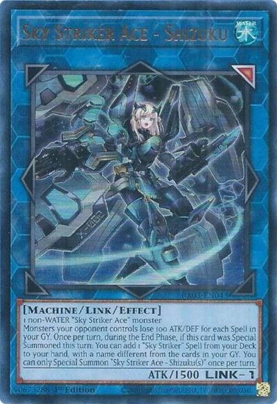 Sky Striker Ace - Shizuku - RA03-EN043 (Ultra Rare)