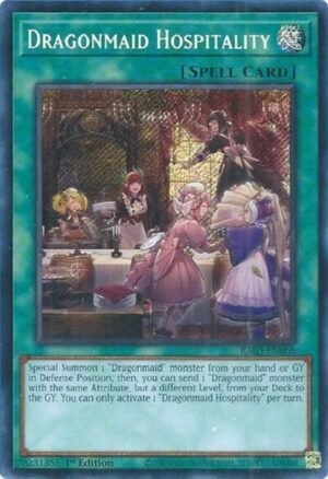 Dragonmaid Hospitality - RA03-EN068 (Secret Rare)