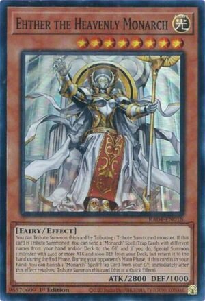 Ehther the Heavenly Monarch - RA04-EN018 (Super Rare)
