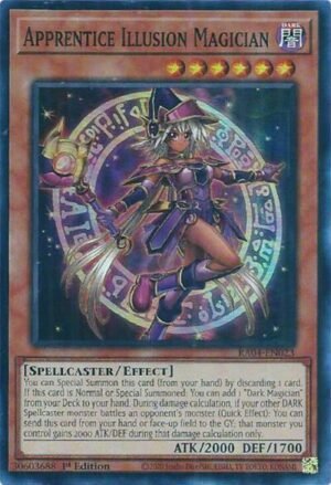 Apprentice Illusion Magician - RA04-EN023 (Super Rare)