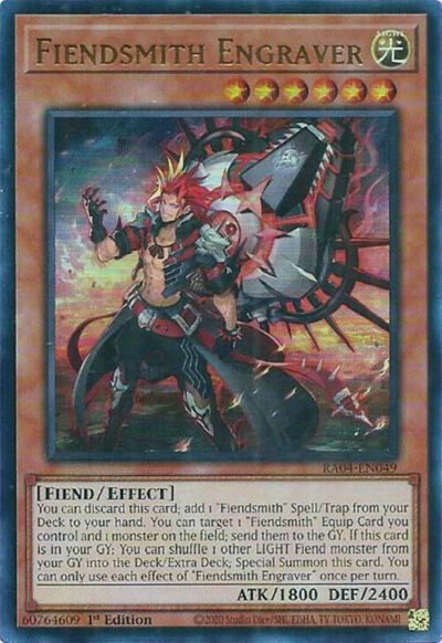 Fiendsmith Engraver - RA04-EN049 (Ultra Rare)