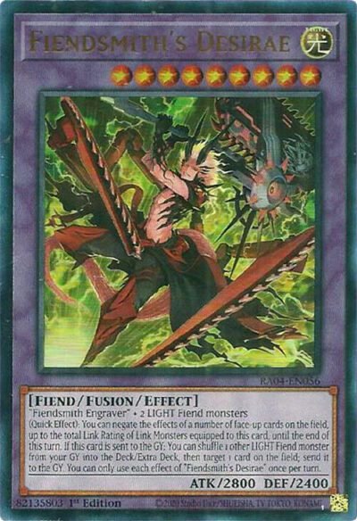 Fiendsmith's Desirae - RA04-EN056 (Super Rare)