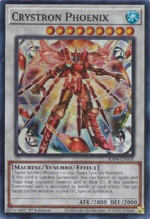 Crystron Phoenix - RA04-EN058 (Super Rare)