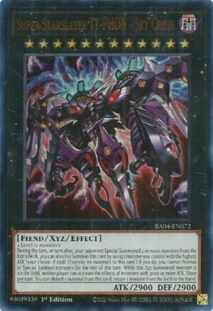 Super Starslayer TY-PHON - Sky Crisis - RA04-EN072 (Ultra Rare)