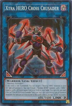 Xtra HERO Cross Crusader - RA04-EN076 (Super Rare)