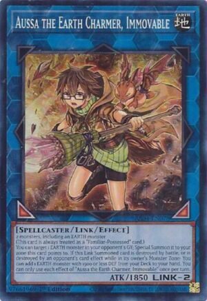 Aussa the Earth Charmer, Immovable - RA04-EN078 (Super Rare)